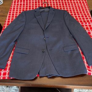 Alfani Slim Fit Navy Suit